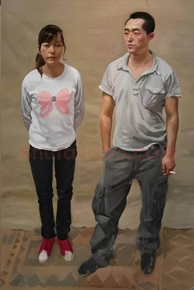 陈丹青作品:有一种优雅而朴素，睿智而率真的气质 | 书画百科