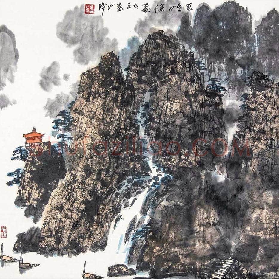 雷正民山水画作品欣赏 | 书画常识