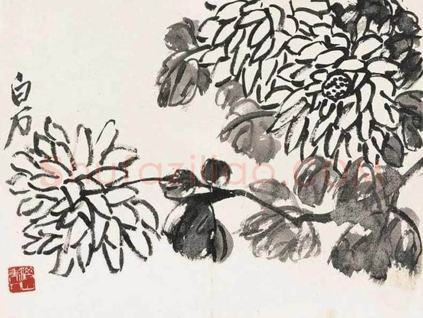 齐白石《花卉册》欣赏 | 书画资料