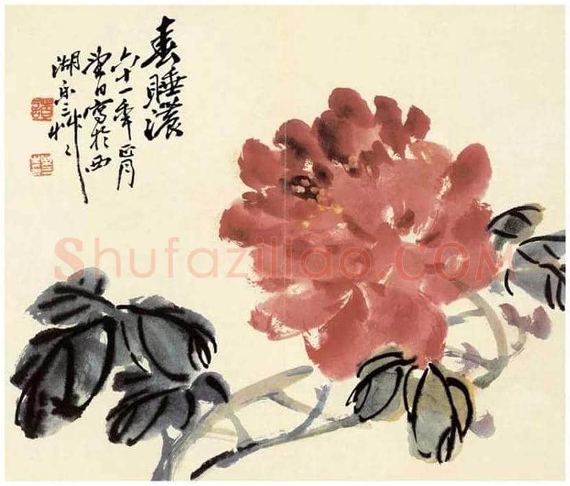 诸乐三国画作品欣赏 | 书画百科