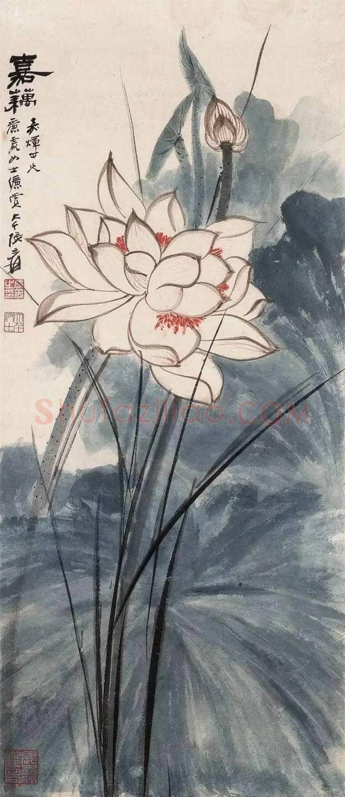 国画大师张大千的百荷图欣赏！ | 书画文摘