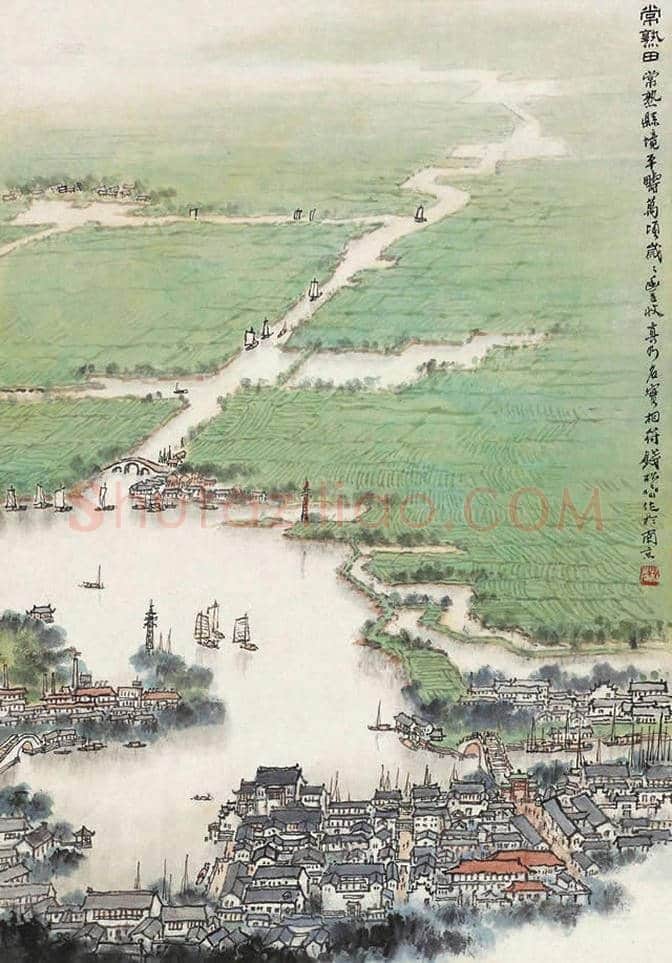 钱松岩字画多少钱一平尺?钱松嵒字画价格 | 书画科普