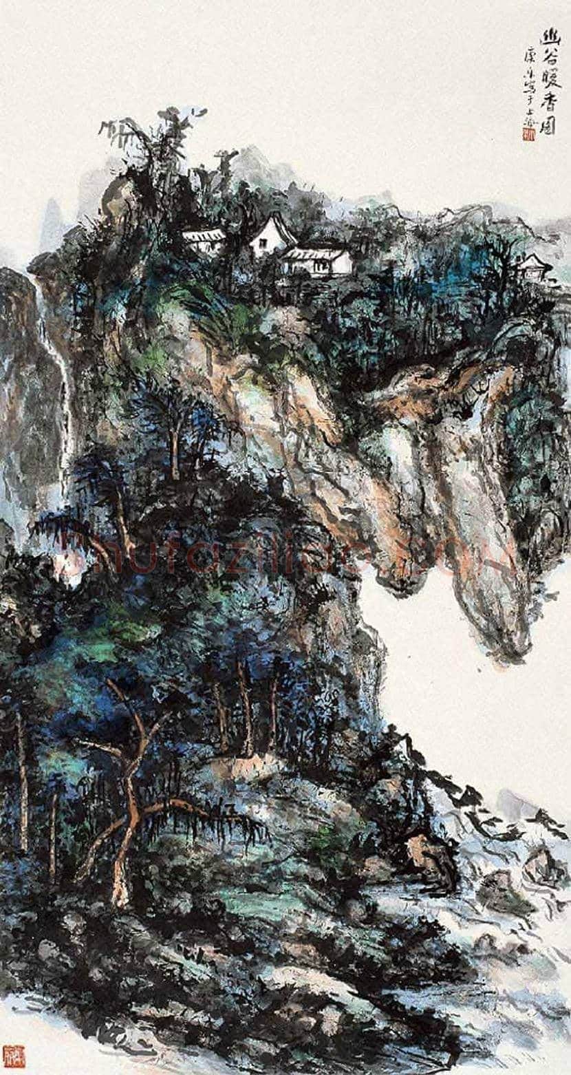 王康乐山水画作品欣赏 | 书画常识