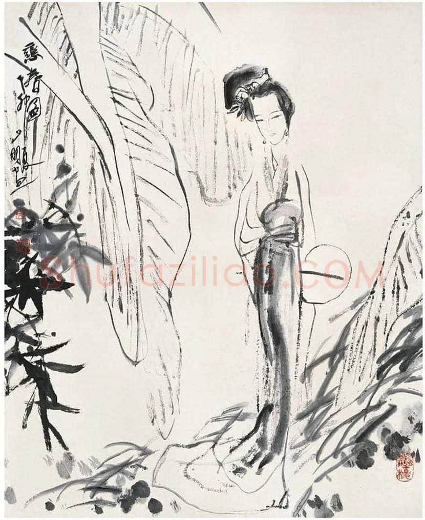 吴山明人物画作品欣赏 | 书画学堂