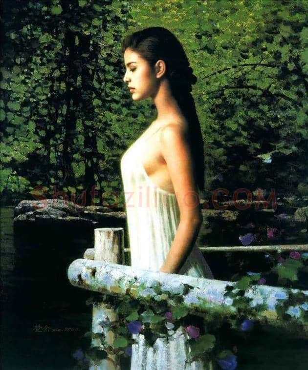 谢楚余笔下的女神们 | 书画讲解
