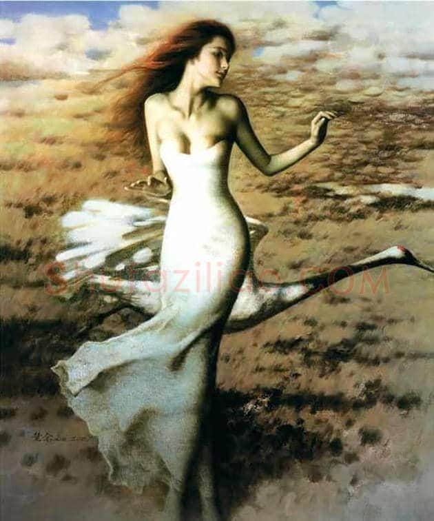 谢楚余笔下的女神们 | 书画讲解