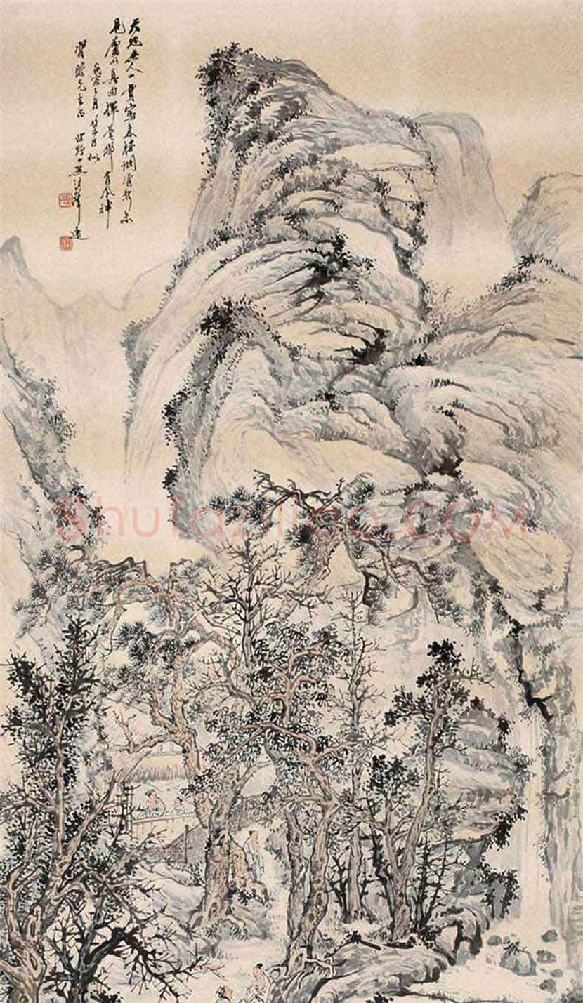 汪声远山水画作品欣赏 | 书画知识