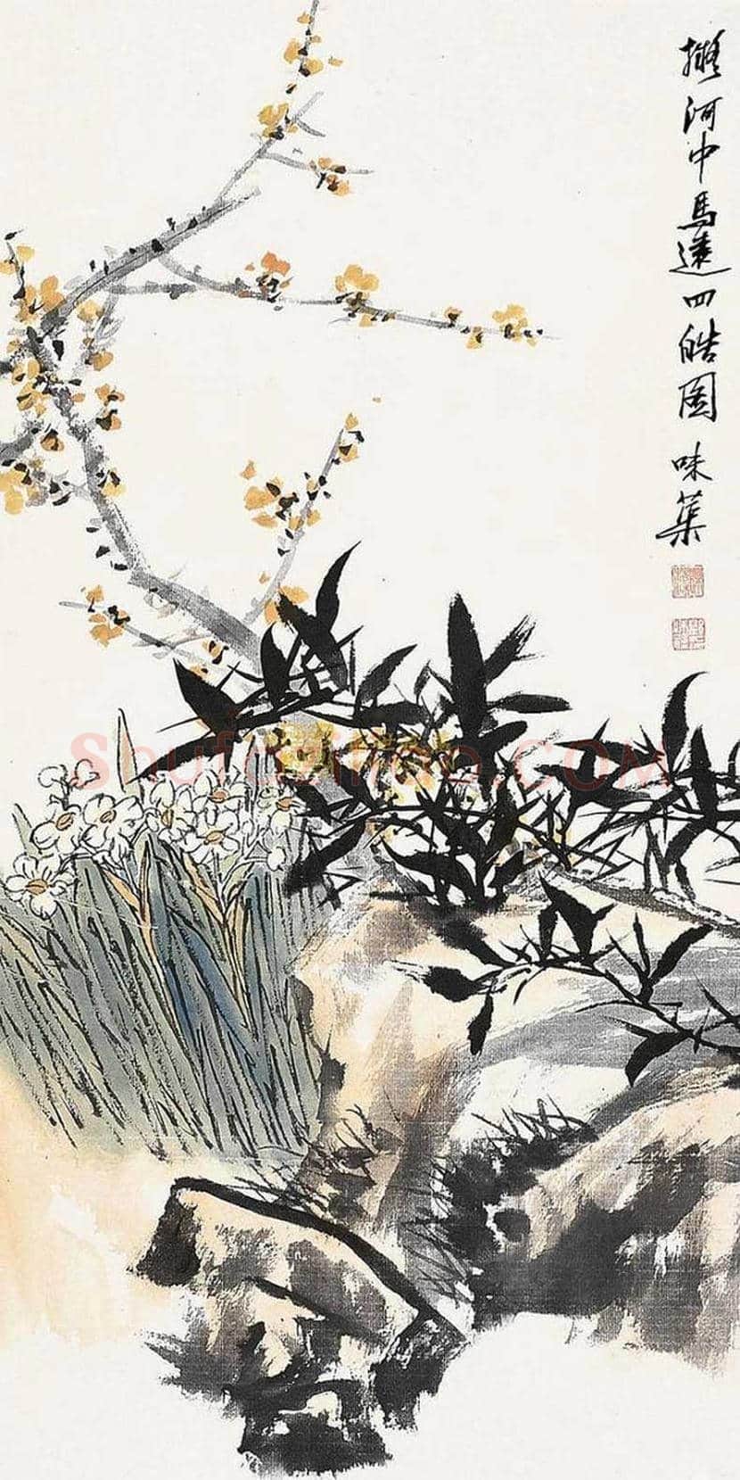 郭味蕖国画作品欣赏 | 书画文摘