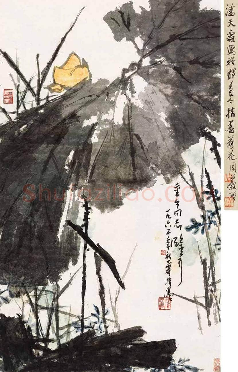 2018年潘天寿作品市场价格，值多少钱一平尺？ | 书画百科
