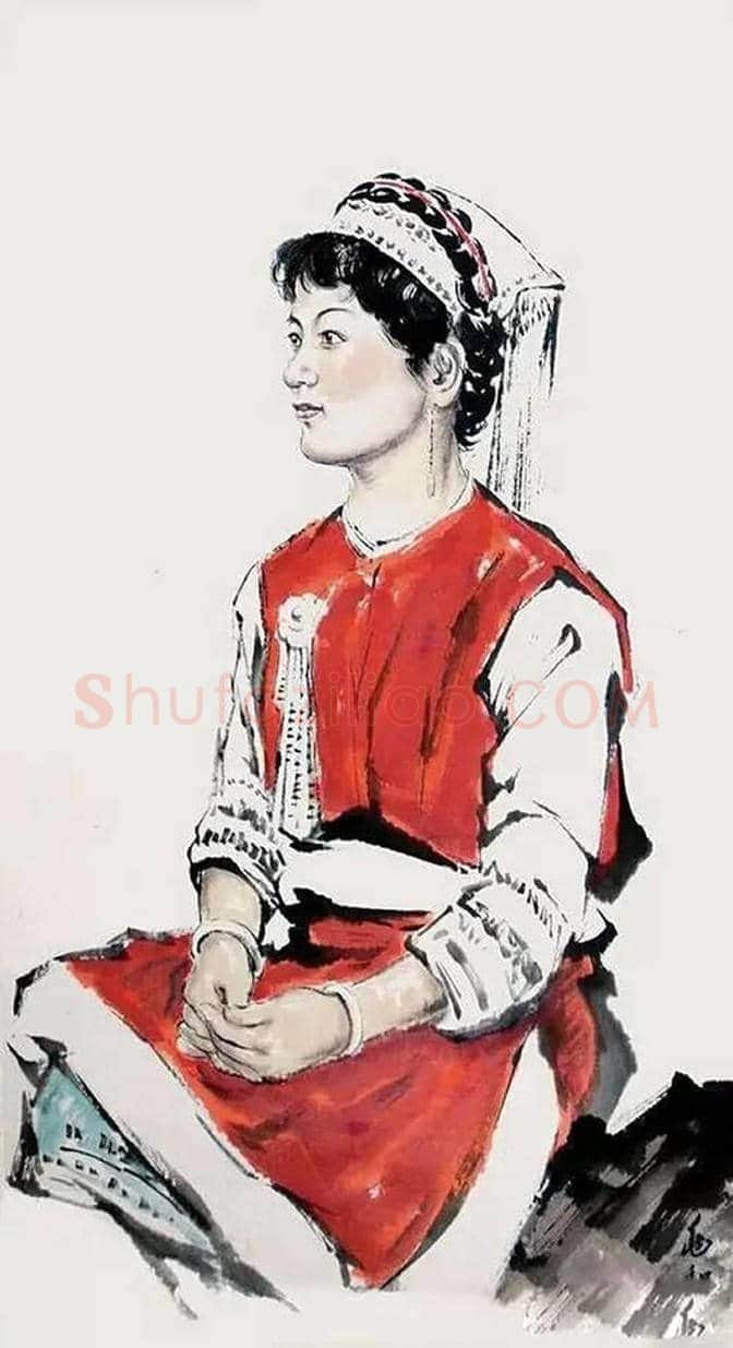 蒋兆和人物画精选 | 书画知识