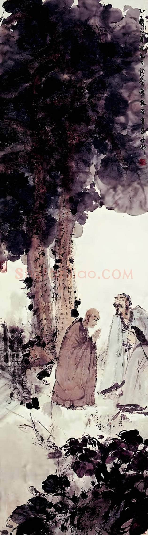 傅抱石人物画大全 | 书画学堂