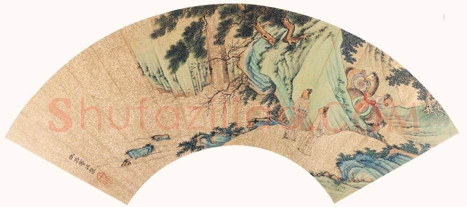 仇英扇面作品图赏 | 传世国画赏析