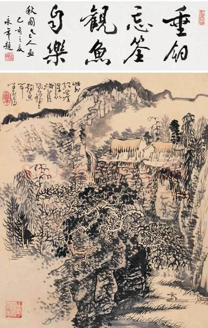 绘画奇人黄秋园作品欣赏(100幅) | 书画百科