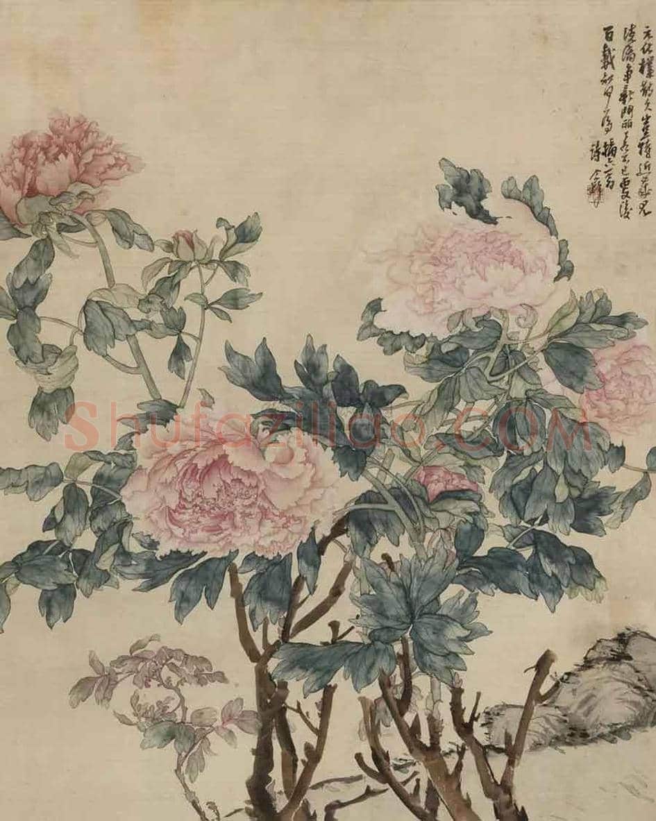 名家笔下的牡丹花【高清大图】 | 书画讲解
