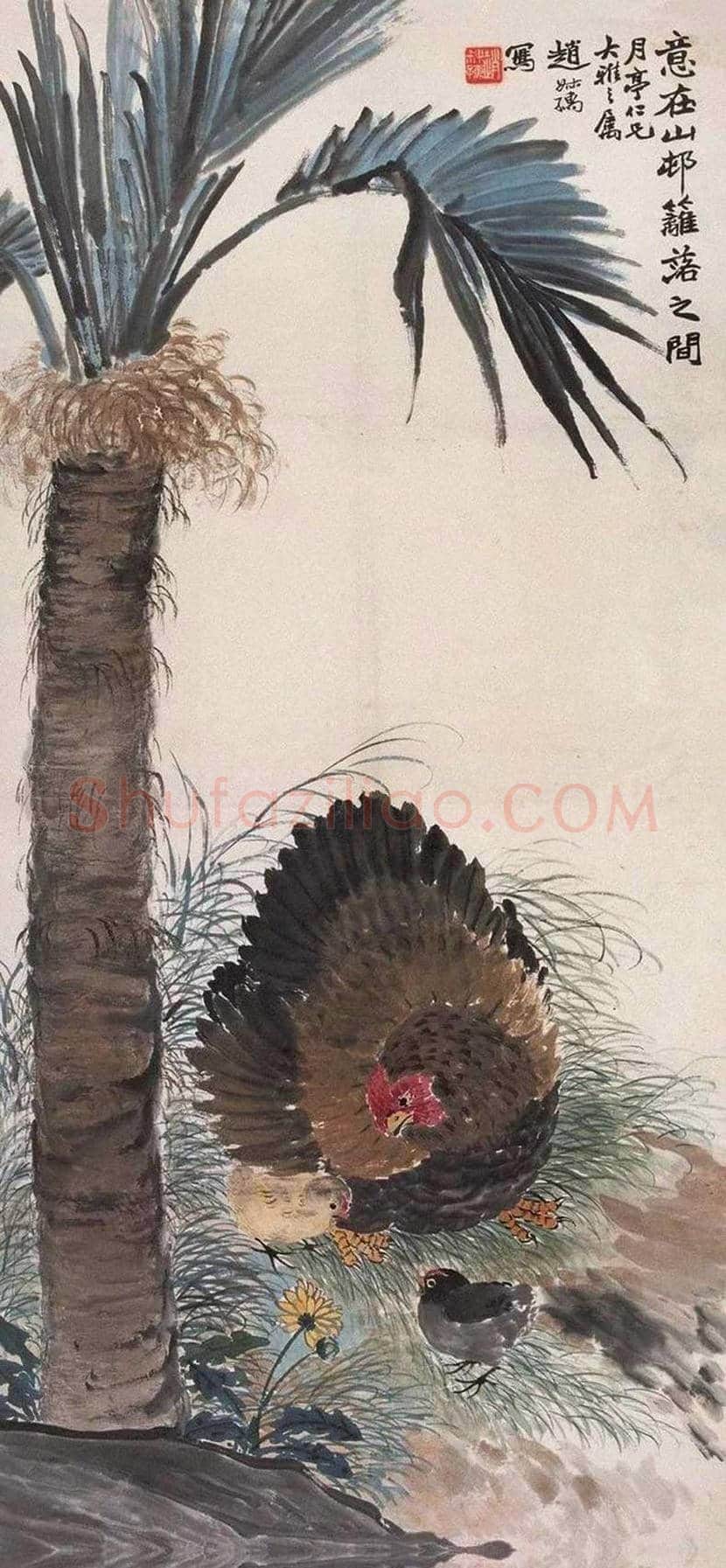赵叔孺花鸟画欣赏 | 书画科普