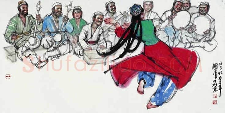 画僧史国良作品欣赏 | 书画知识