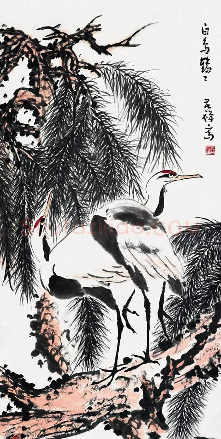 李苦禅作品欣赏【50幅高清大图】 | 书画百科