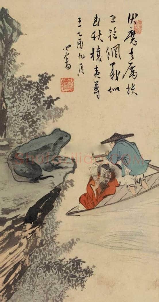 溥心畬画作欣赏 | 书画科普
