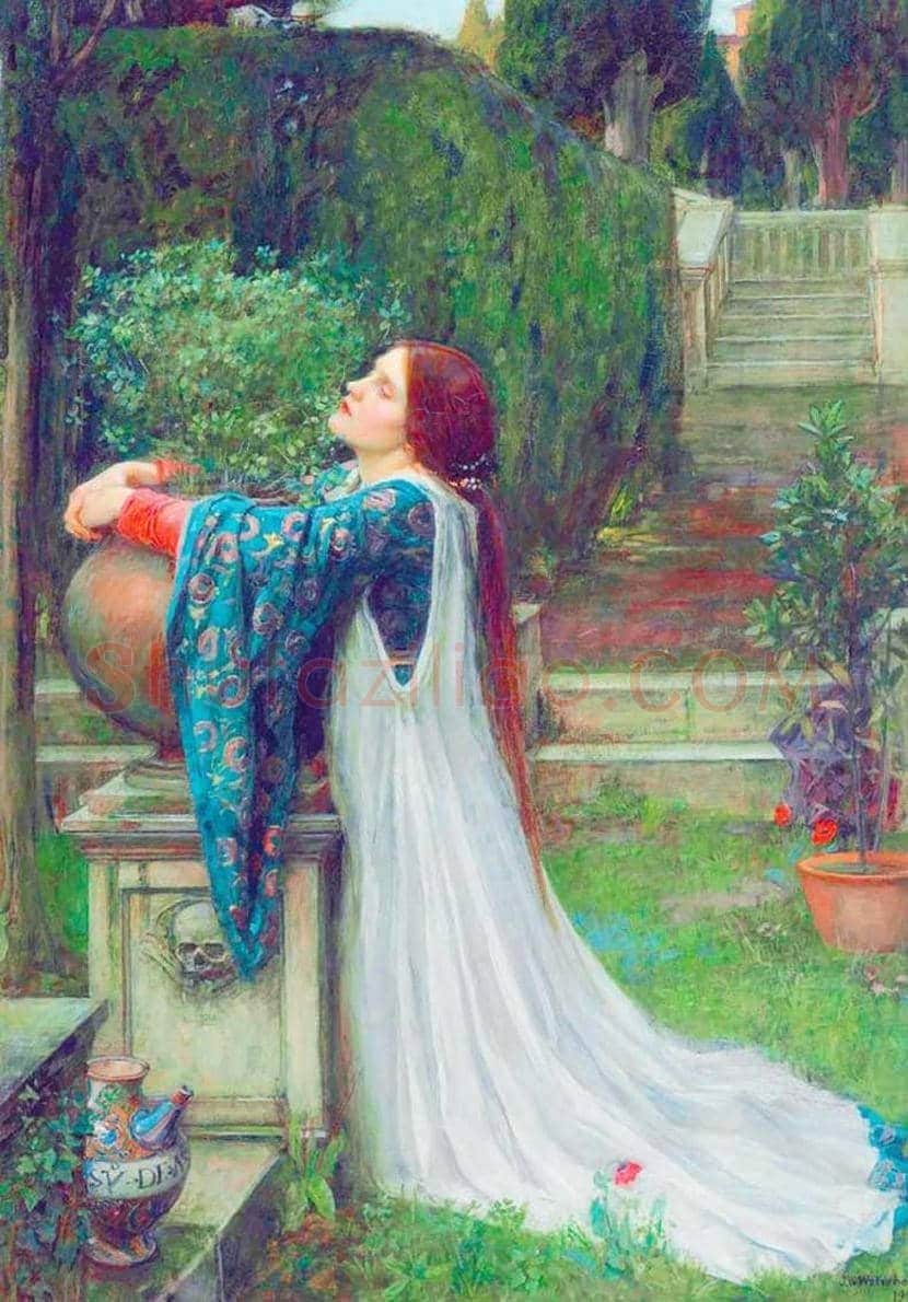 英国著名画家沃特豪斯画作集欣赏 | 书画常识
