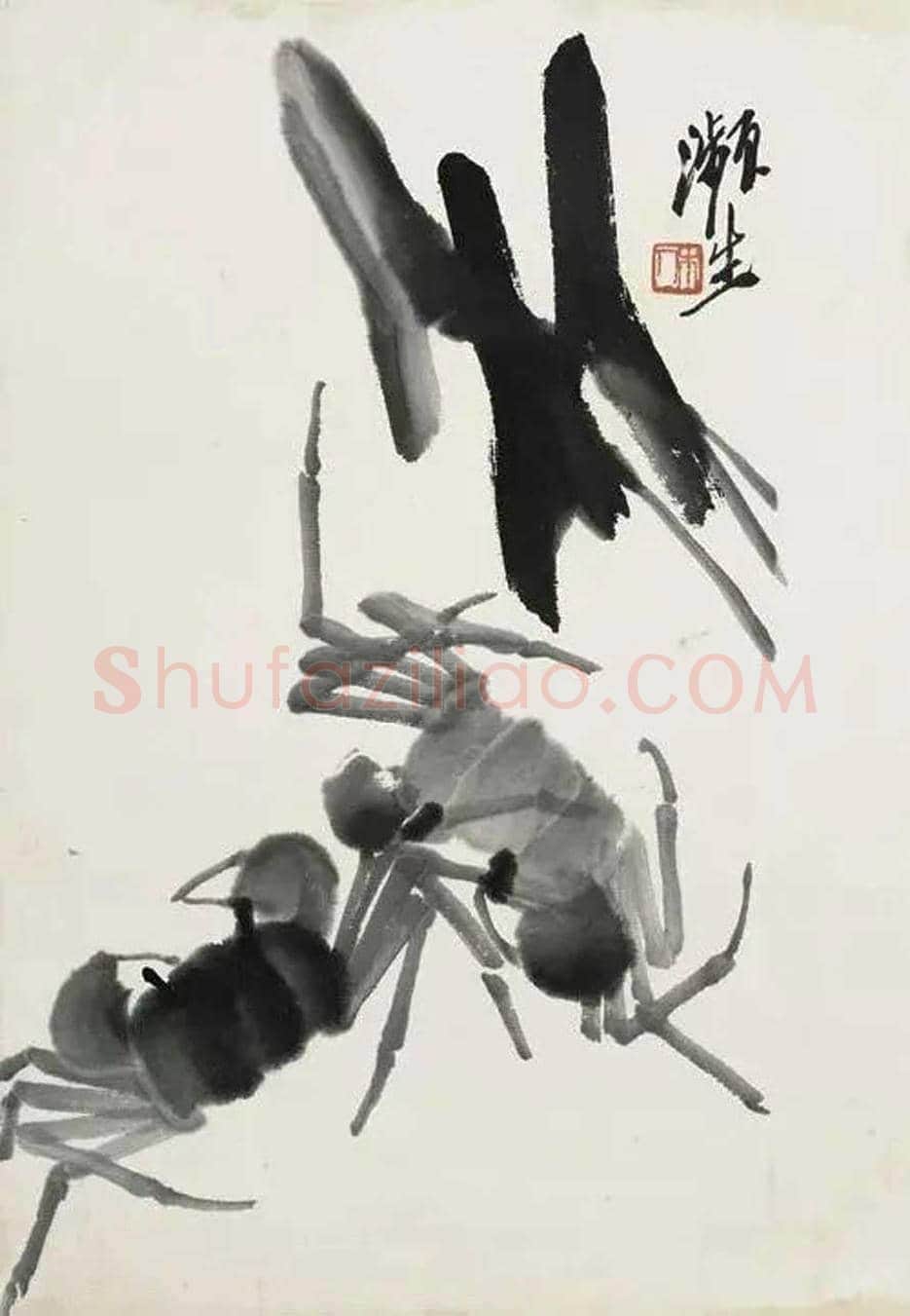 齐白石笔下的慈姑图赏 | 书画科普