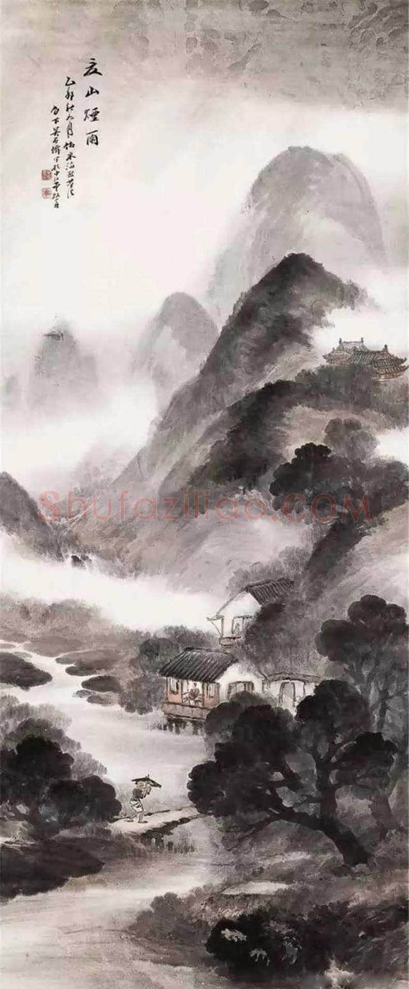 吴石仙山水画欣赏 | 书画科普