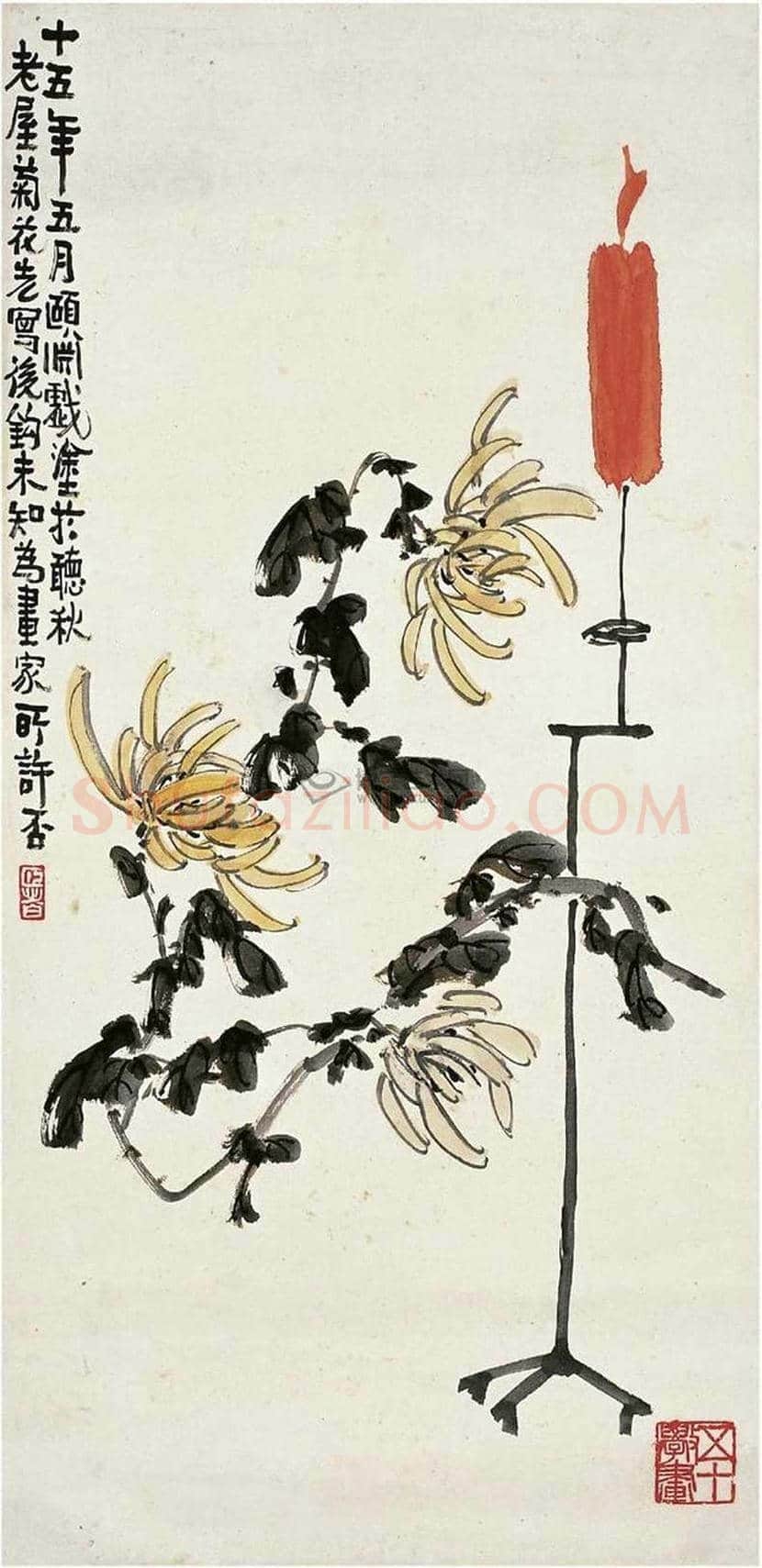 经亨颐作品欣赏 | 书画科普