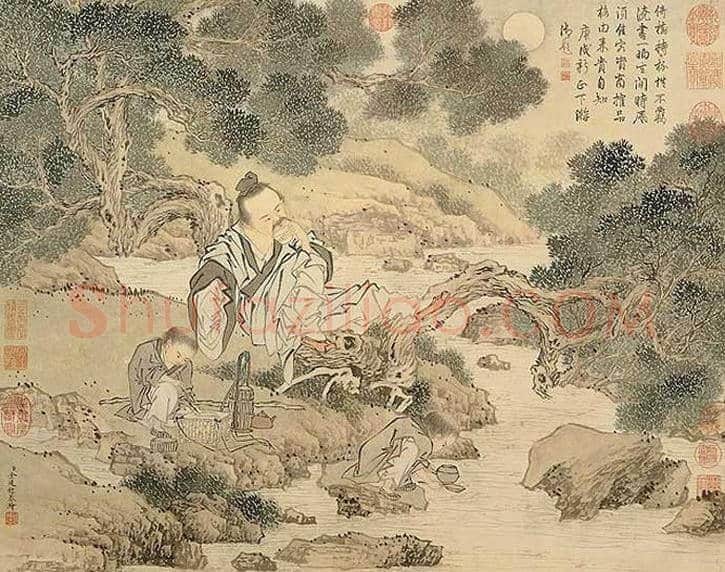 金廷标绘画作品欣赏 | 书画资料