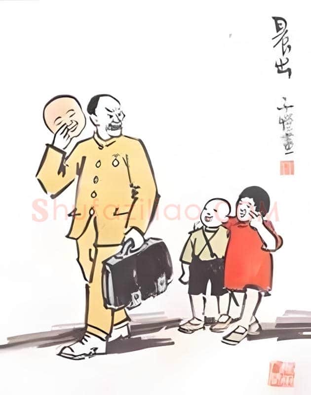 丰子恺的儿童漫画作品 | 书画讲解