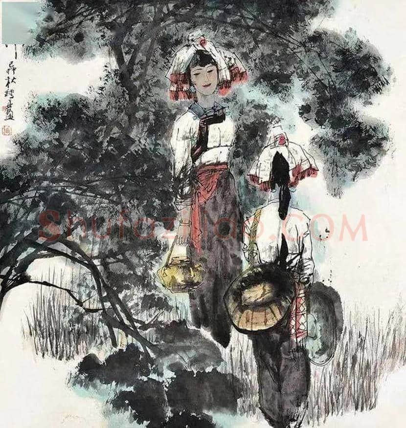 钟增亚人物画欣赏 | 书画常识