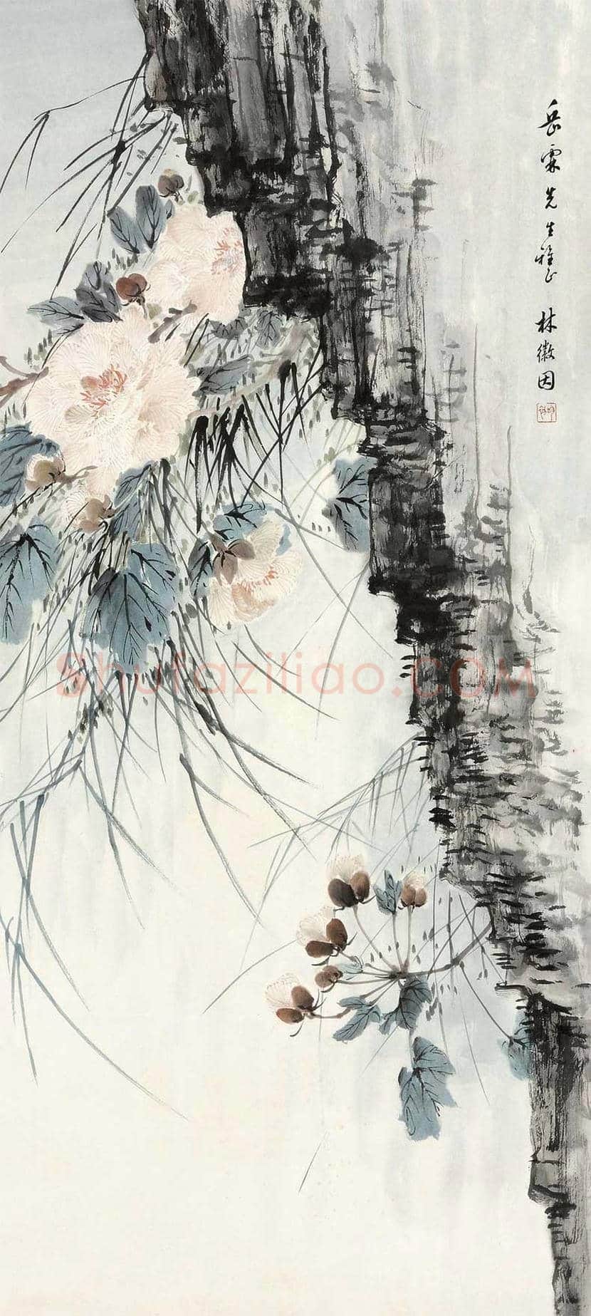 林徽因书画作品欣赏 | 书画知识