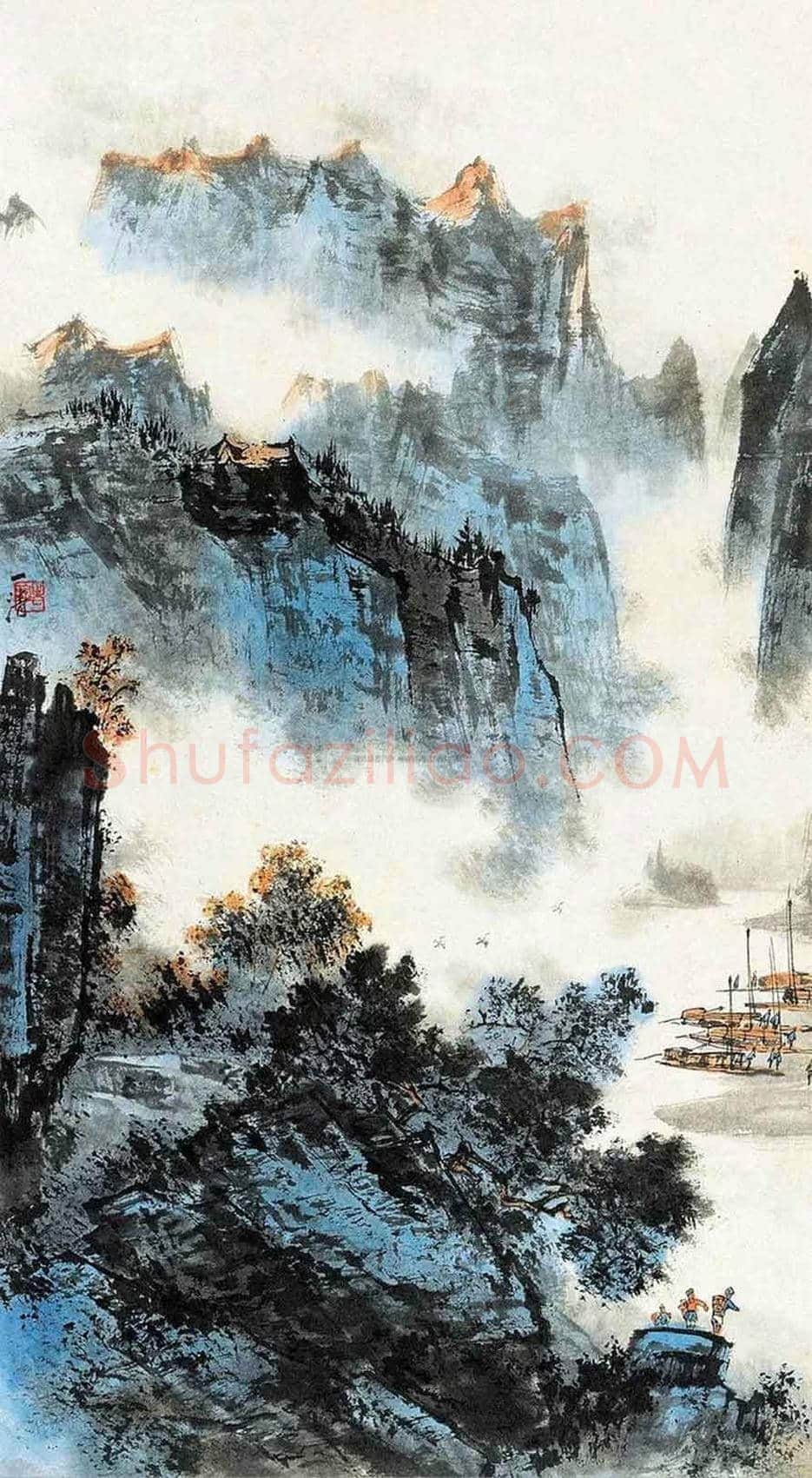 陶一清山水画作品欣赏 | 书画讲解