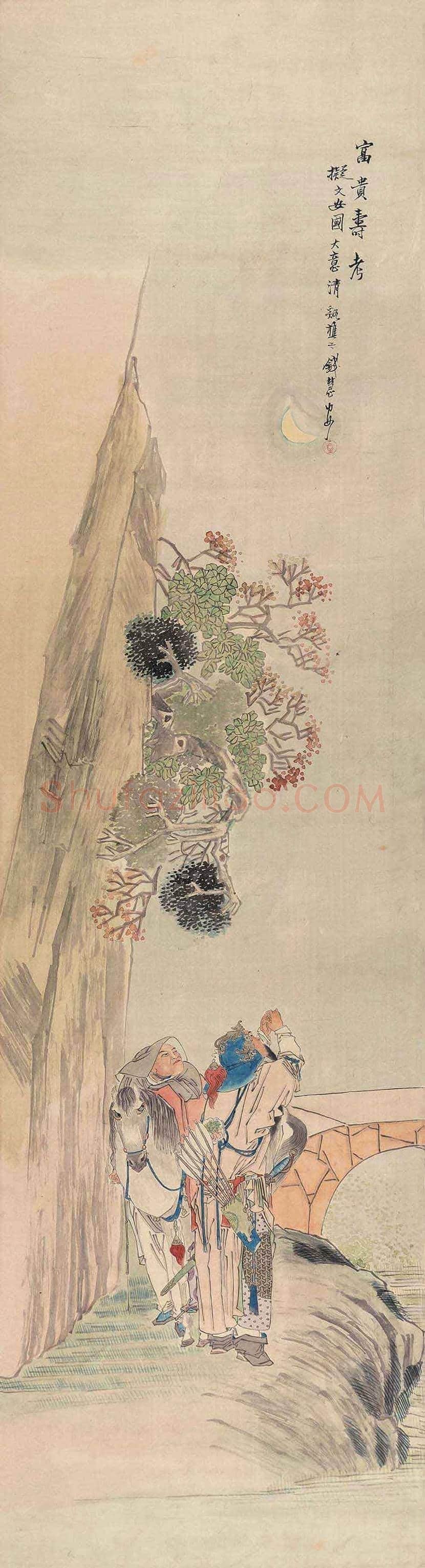 钱慧安作品欣赏 | 书画资料