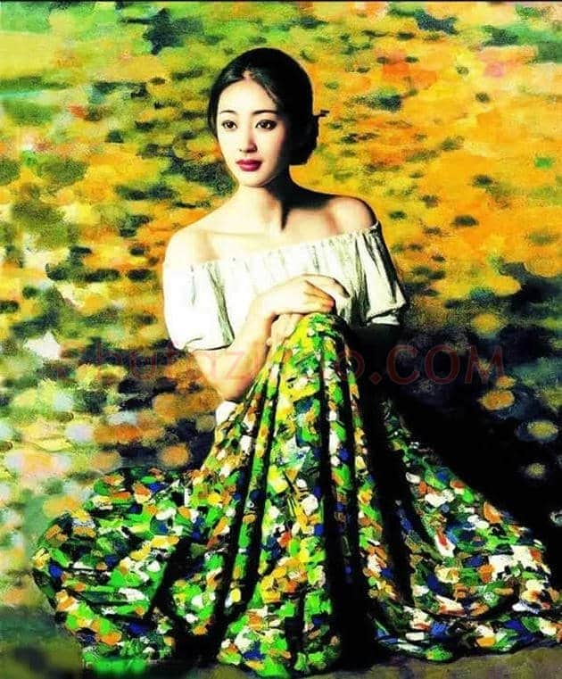 谢楚余笔下的女神们 | 书画讲解