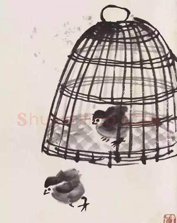 美到骨子里的极简主义中国画风！ | 书画学堂