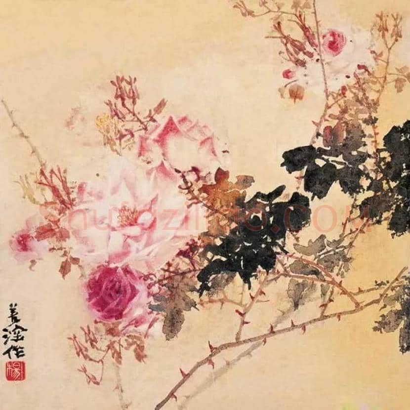 杨善深花鸟画作品欣赏 | 书画讲解