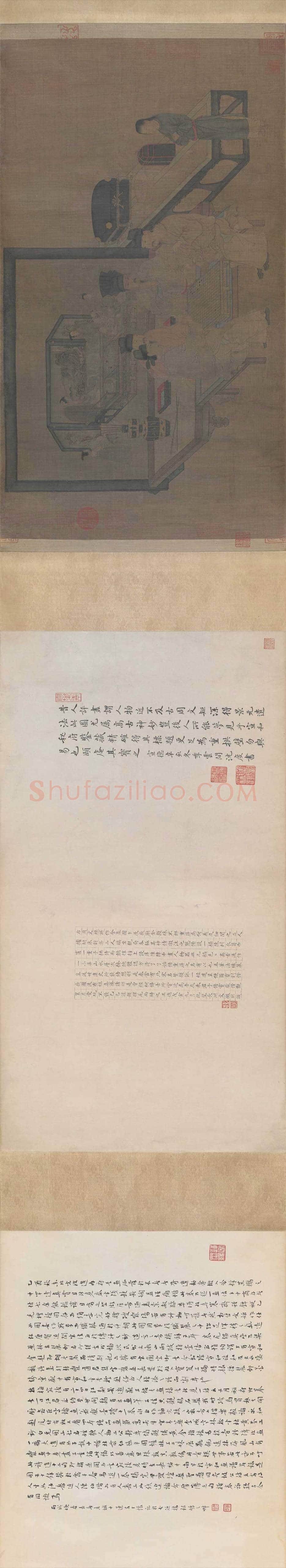 周文矩《重屏会棋图》欣赏 | 传世国画赏析