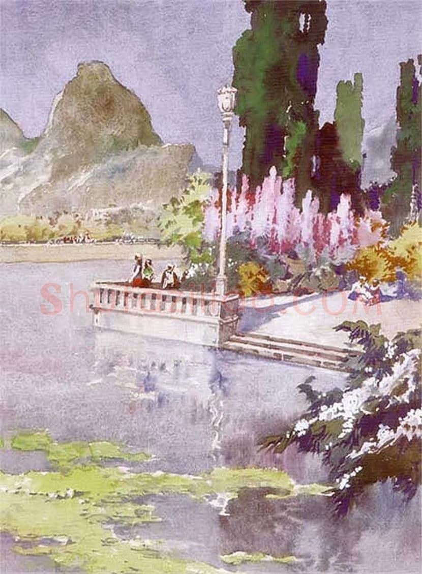 李剑晨水彩画作品欣赏 | 书画科普