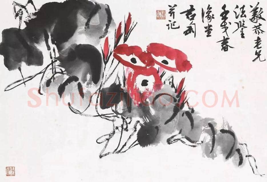 钱君匋笔下的牵牛花,清新奔放 | 书画文摘