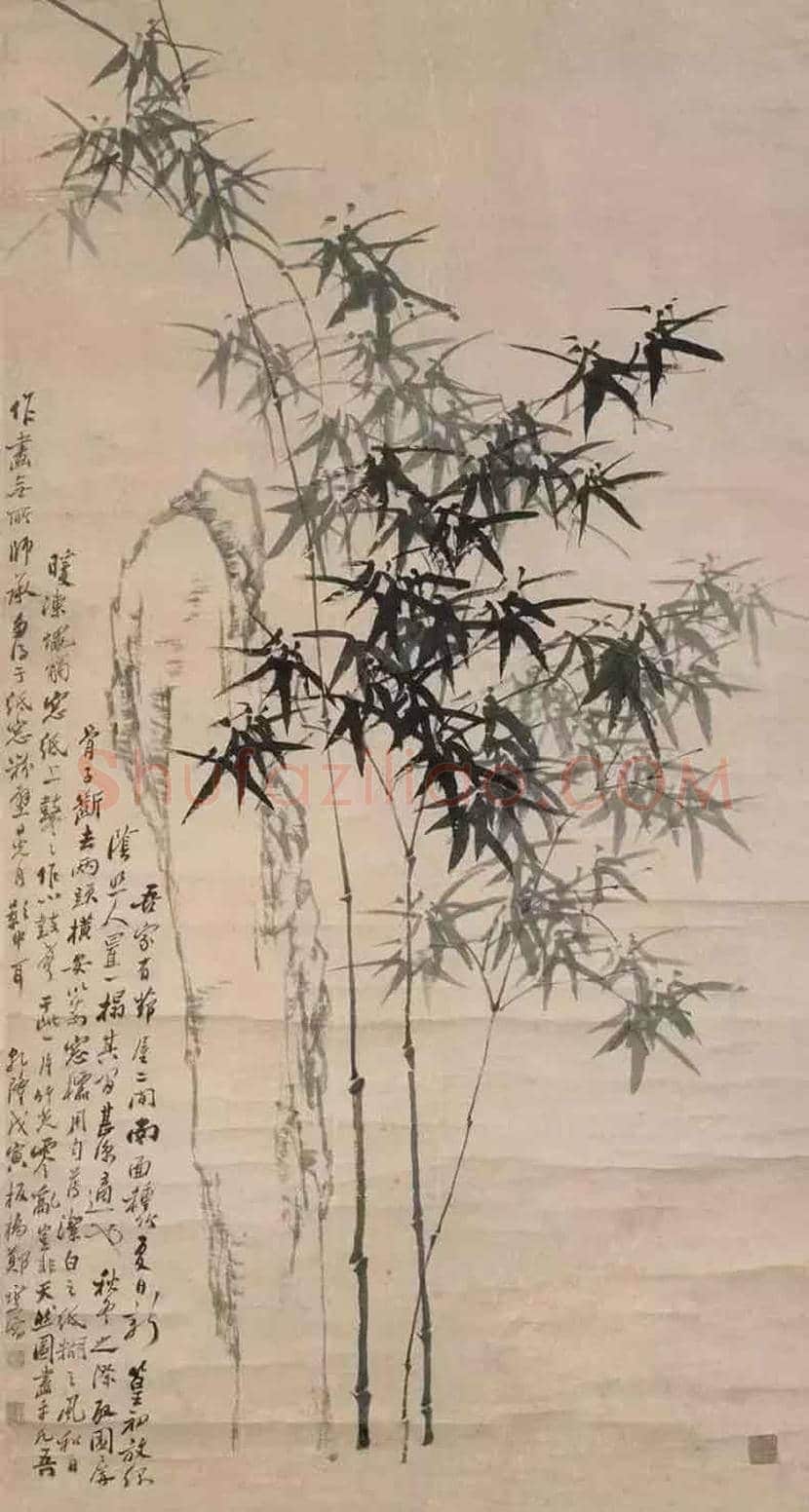 郑板桥笔下的竹子,养心又养性 | 书画科普