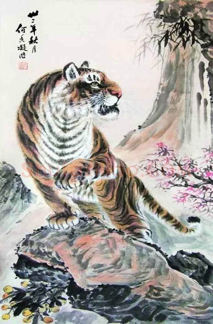 一代女杰何香凝作品欣赏 | 书画知识