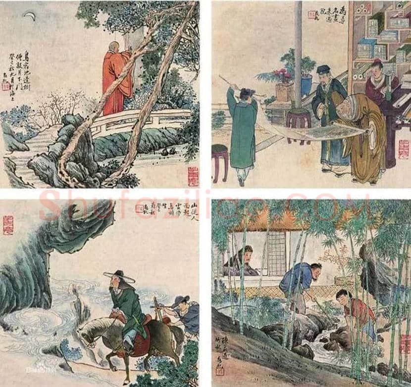 沙馥人物画欣赏 | 书画常识