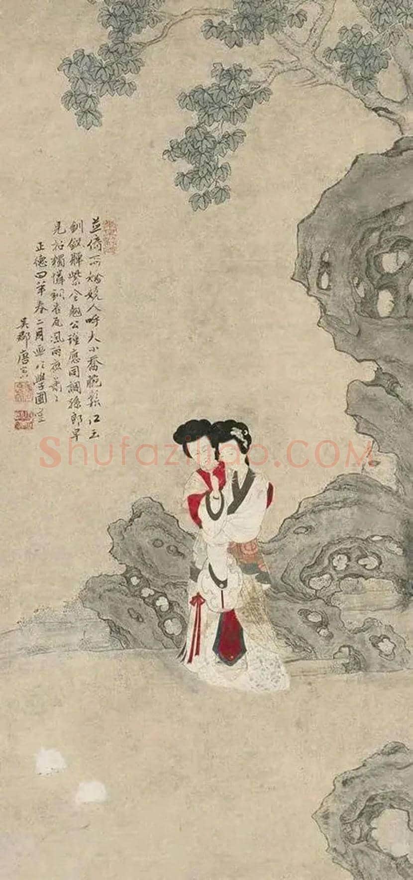 唐伯虎名作欣赏 | 书画文摘