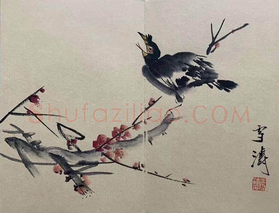 王雪涛《花鸟册页》,晚年精品! | 国画欣赏