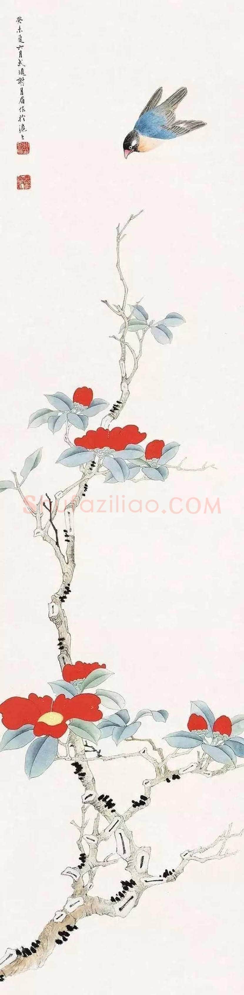 谢月眉作品欣赏 | 书画百科