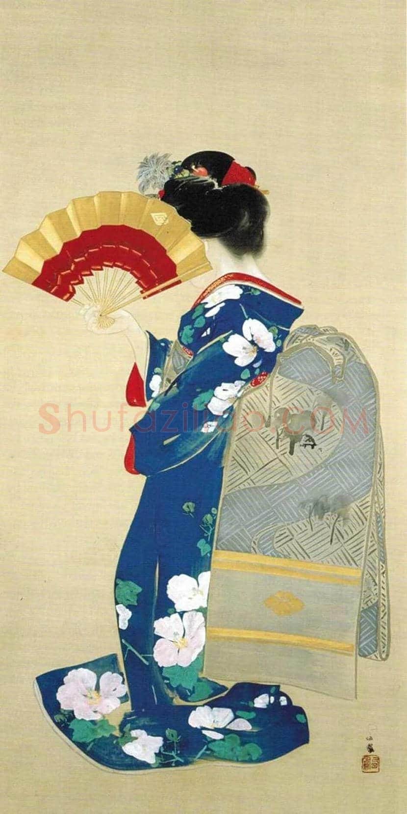 竹内栖凤作品欣赏 | 书画学堂