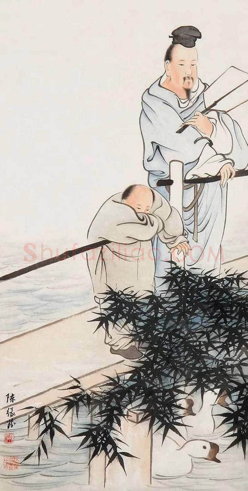 陈缘督简介及作品欣赏 | 书画常识