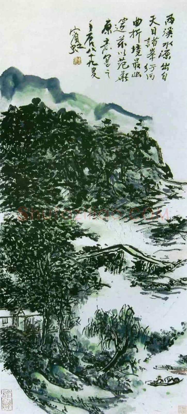 黄宾虹笔下的山水，百看不厌！ | 书画文摘