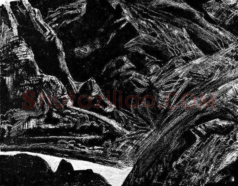沈尧伊《地球的红飘带》，长征史诗连环画！ | 书画文摘