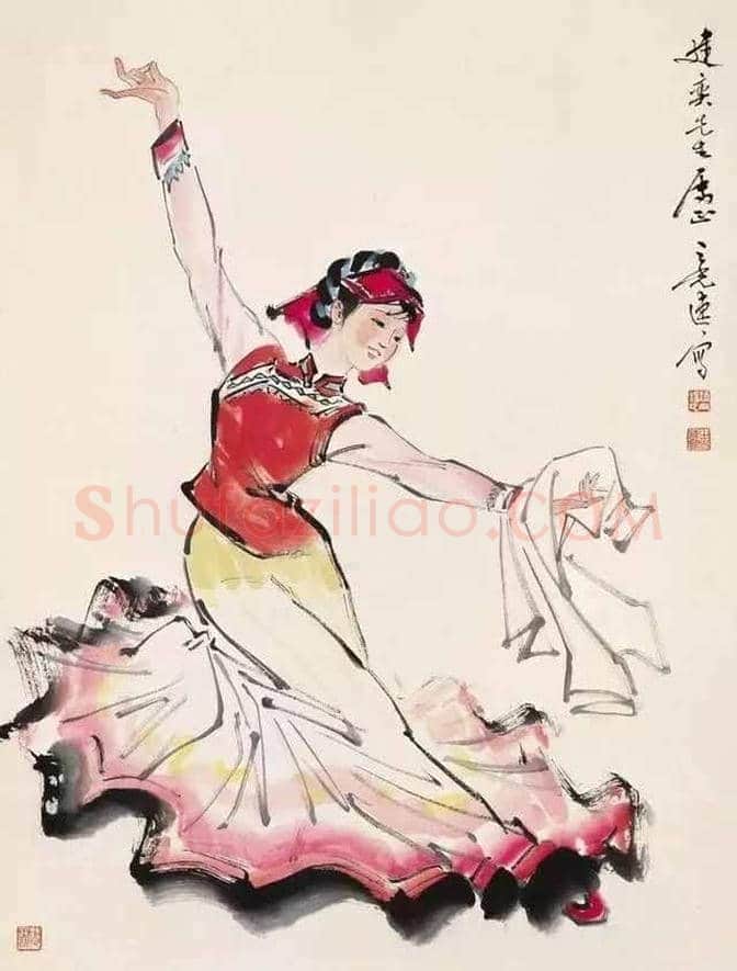 杨之光、阿老舞蹈人物画，各有千秋！ | 书画知识