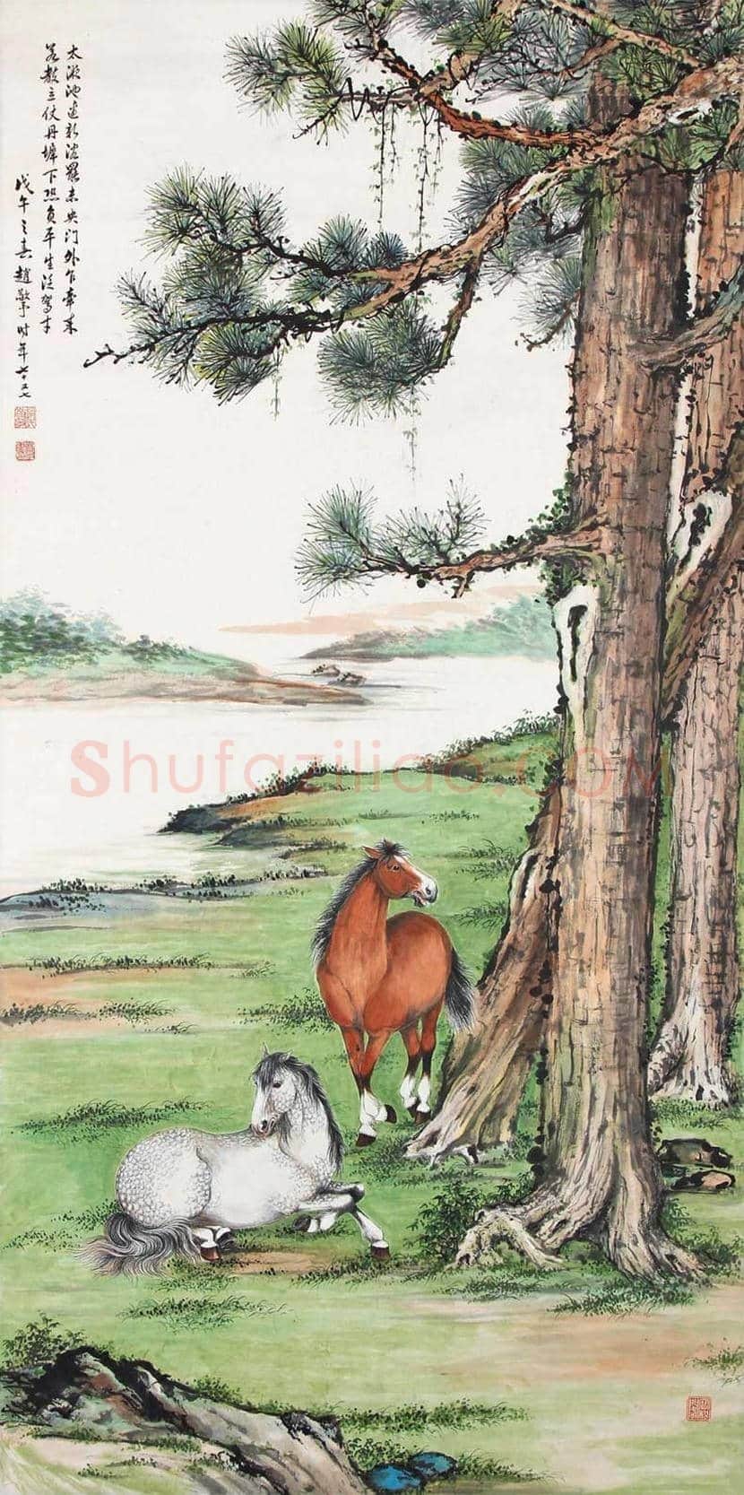 赵敬予作品欣赏，不愧为海派名家！ | 书画科普